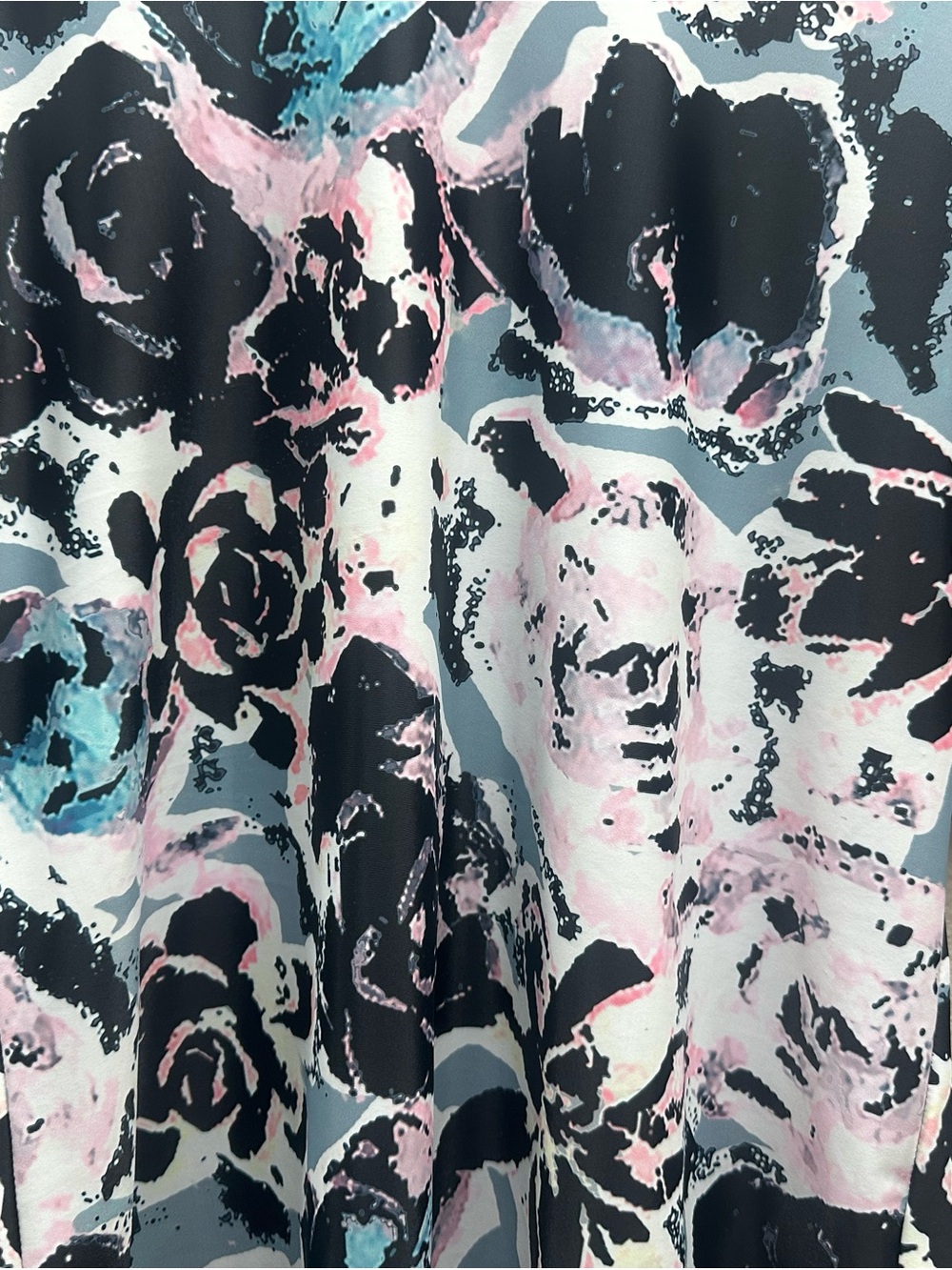 Mott 50 Rashguard - Pastel Pink, Blue & Black - Picture 3 of 5